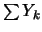 $\sum Y_k$