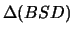 $\Delta(BSD)$