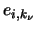 $e_{i,k_\nu}$