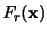 $F_r({\mathbf x})$