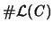 $\char93 {\mathcal L}({\mathbf{\mathit C}})$