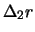 $\Delta_2r$