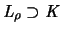 ${\mathit L}_{\rho} \supset {\mathit K}$