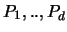 $P_1,..,P_d$