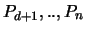 $P_{d+1},..,P_n$