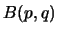 $B(p,q)$