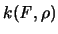 $k({\mathit F},\rho)$