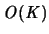 ${\mathit O}({\mathit K})$