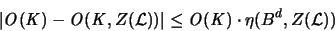 \begin{displaymath}
\vert {\mathit O}({\mathit K}) - {\mathit O}({\mathit K},Z...
...q
{\mathit O}({\mathit K}) \cdot \eta(B^d,Z({\mathcal L}))
\end{displaymath}